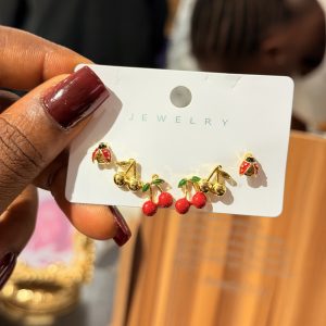 3 in 1 cherry earrings 004