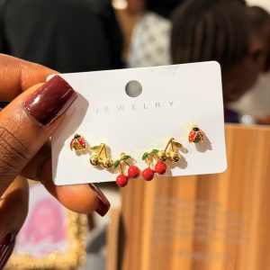 3 in 1 cherry earrings 004