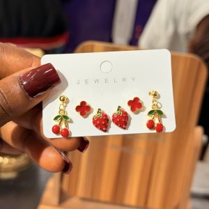 3 in 1 cherry earrings 002