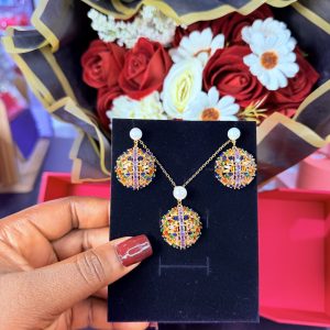 Multi colored zirconia set no box