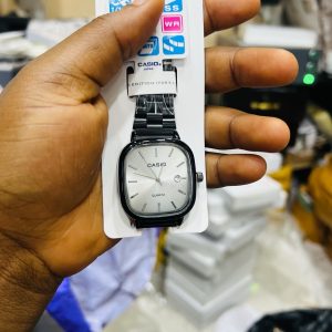 Engraved Casio black white face with paper box