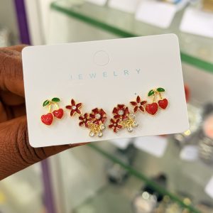 3 in 1 cherry earrings 009