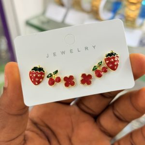 3 in 1 cherry earrings 007
