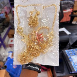 MD Gold Flowery Set 004