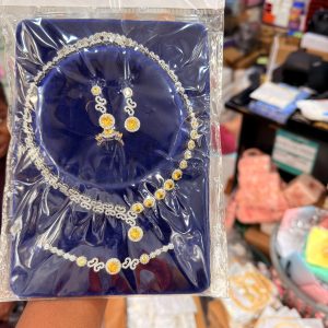 Yellow Stone Bridal Set