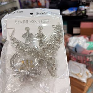 MD Silver Flowery Set