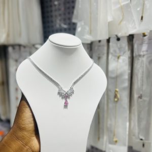 Zirconia Necklace 001