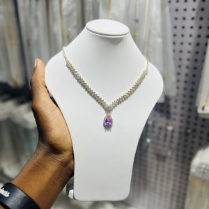 Zirconia Necklace 014