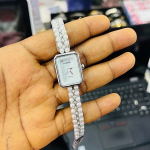 Silver Chanel watch