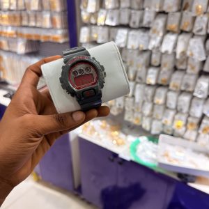 Grey G-shock watch