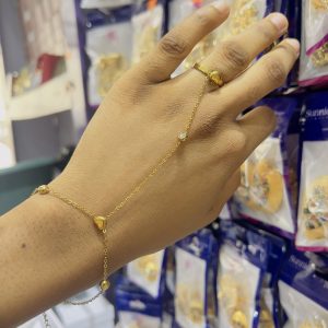 Gold  Stone Bracelet 002