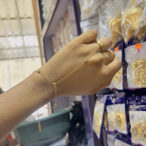 Gold  Stone Bracelet 002