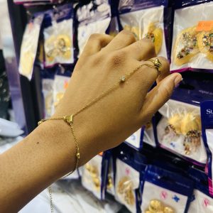 Gold Bracelet set 004