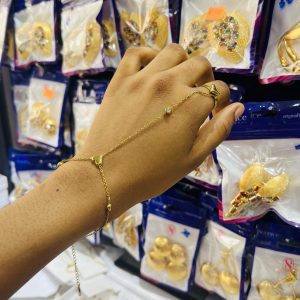 Gold Bracelet set 004