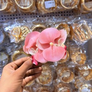 Peach Flower Earring