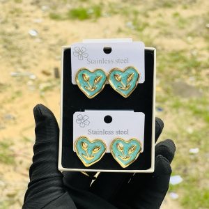 Oil drop earrings 013