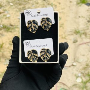 Oil drop earrings 004