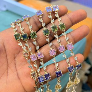 Rq multi colored bracelet