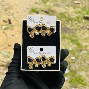 Oil drop earrings 012