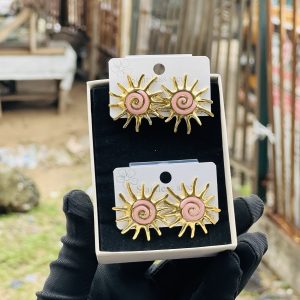 Oil drop earrings 020