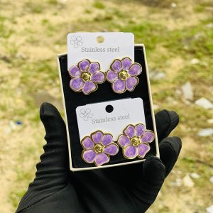 Oil drop earrings 019