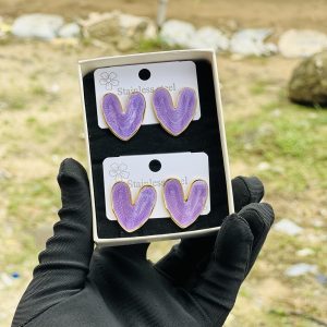 Oil drop earrings 019