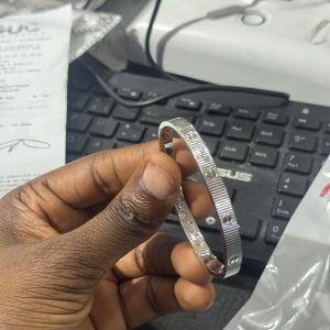 Cartier silver slim bracelet