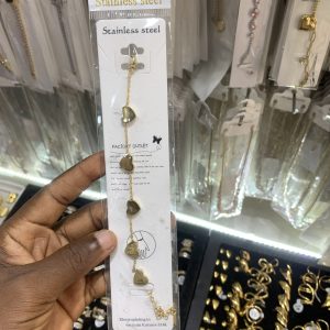 Steel bracelet big 5 love