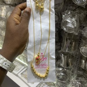 Yue ming necklace and earring 001