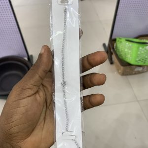 Tennis silver bracelet