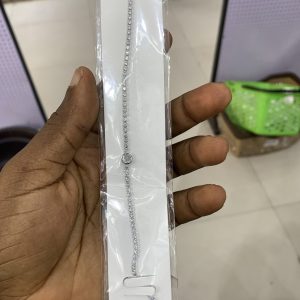 Tennis silver bracelet