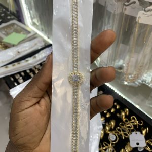 Gold Tennis bracelet 019