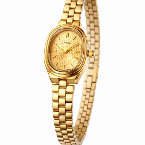 Labaoli rec gold watch with box