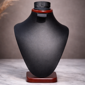 Black leather luxury mannequin