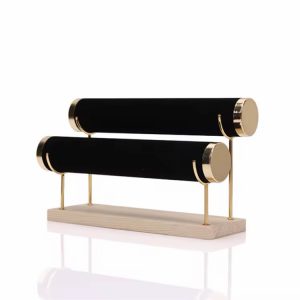 Two step black bracelet display