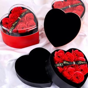 Red love eternal rose box