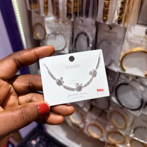 Swan Moissanite necklace