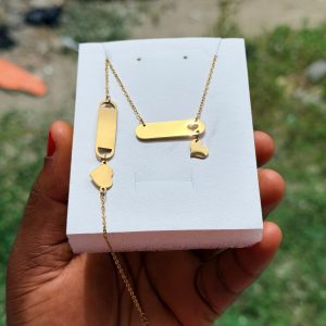 Engraved female combo 014