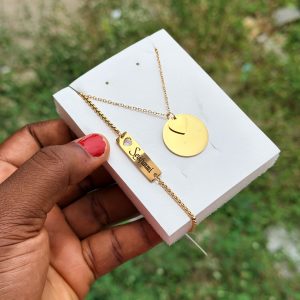 Engraved female combo 006