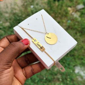 Engraved female combo 006