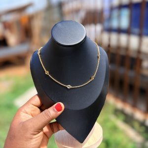 Cho steel necklace