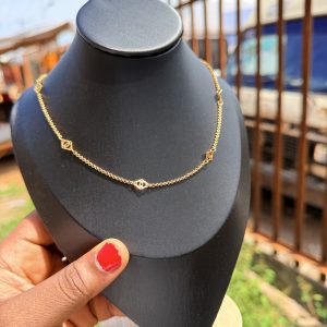 Cho steel necklace