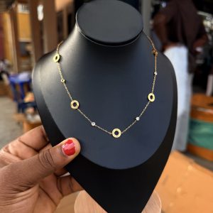 Cartier steel necklace