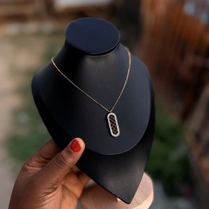 Zen steel necklace