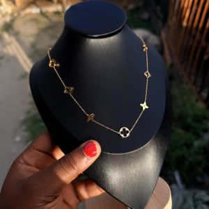 Len steel necklace