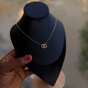 GG steel necklace