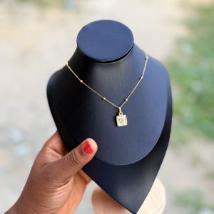 Butter steel necklace