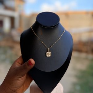 Butter steel necklace