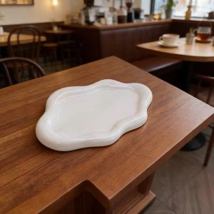 White gymps silicon tray