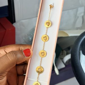 Versace steel bracelet